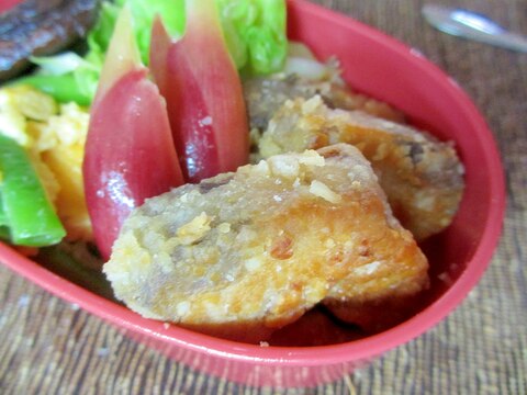 カツオの酢醤油から揚げ